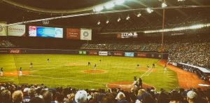 March 25th, 2019: Milwaukee Brewers vs. Toronto Blue Jays at the Olympic Stadium, Montreal, QC